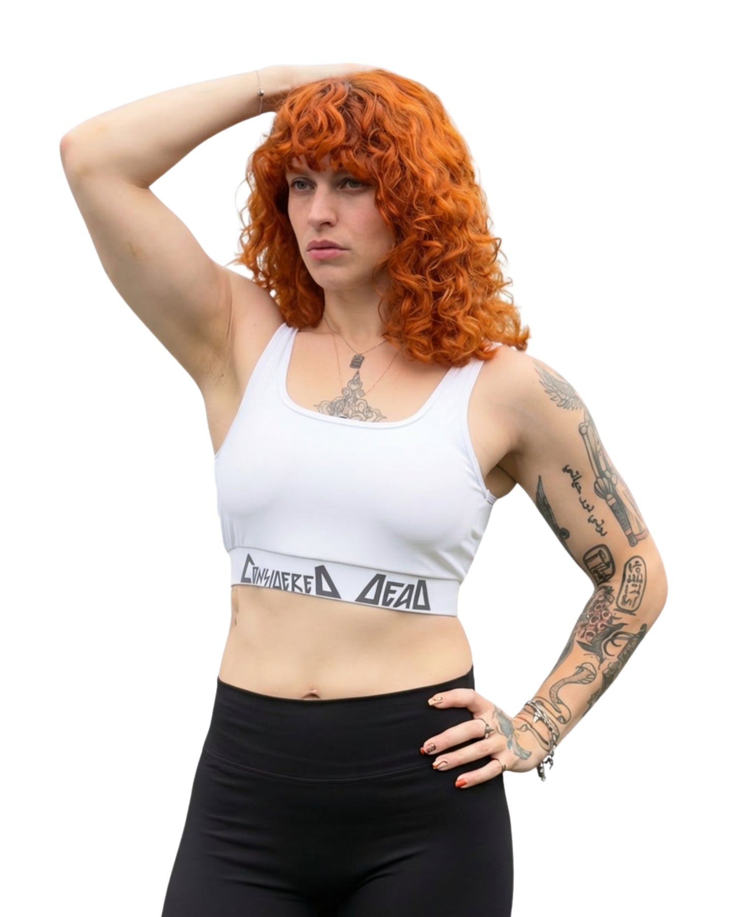 Considered Dead Bamboo Cotton Active Sports Bra