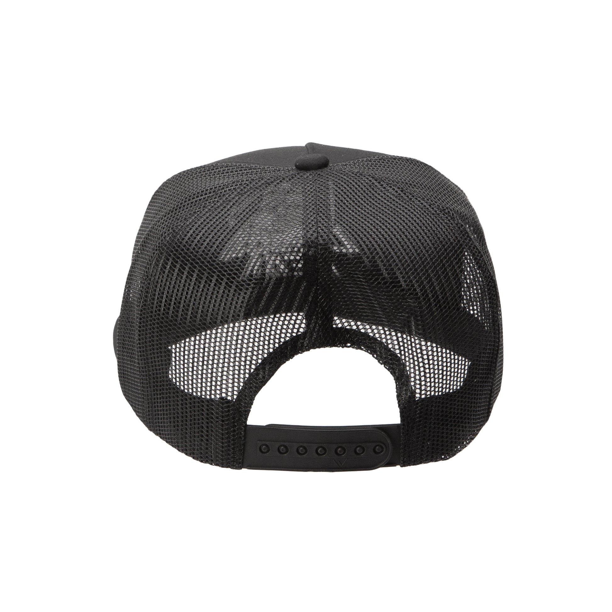 Considered Dead black trucker hat with an embroidered grim reaper front patch