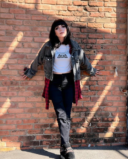 Considered Dead Ultra-Soft Bamboo Cotton Crop Tee