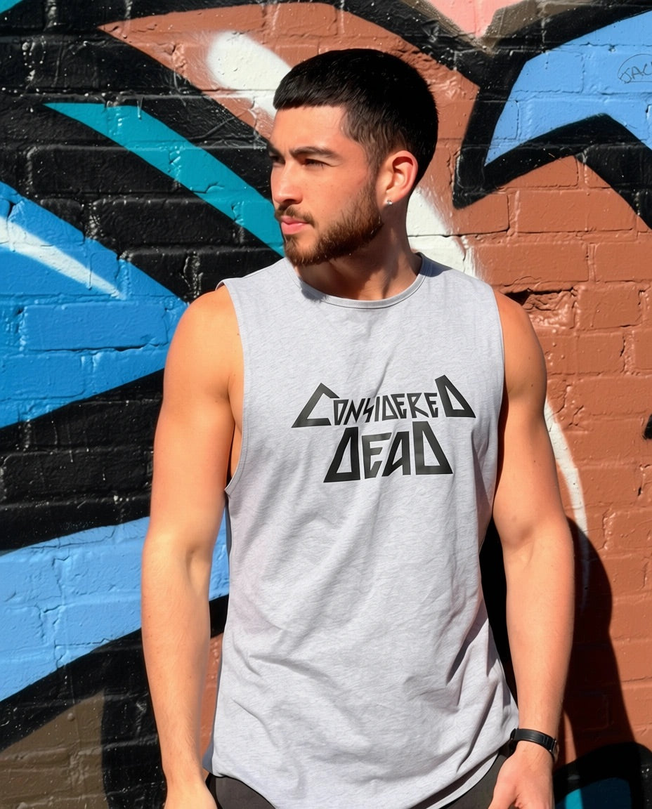 Considered Dead Men's Performance Cut-Off Sleeves Top